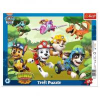 Пазли 25 елементів (Рамкові) - Змагання собак. Щенячий патруль Trefl 31429