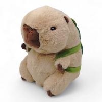 Мʼяка іграшка Капібара з рюкзаком, 25 см Копиця 00173-81