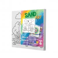 Набір для малювання піском Гігантозавр, 25х25 см Riviera Blanca КГ1-20