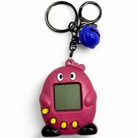 Електронна гра Penguin Pet Тамагочі, брелок (бордовий) MIC LZ8801
