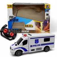 Машина на радіокеруванні Поліція, світло, звук MIC 24968-4A