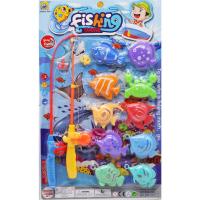 Магнітна рибалка Fishing game (10 риб, 2 вудки) HUAN LE 555-226