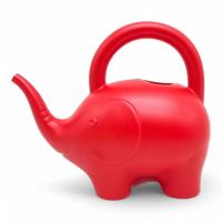 Лійка пластикова Слоник, 19 см (червоний) Бамсик 0217