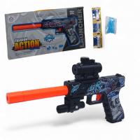 Пістолет на орбізах (механічний принцип роботи, приціл, глушник) мікс видів HUANG YE TOYS 101WC