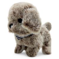 Мʼяка іграшка Собачка, ходить, гавкає (коричнева) MIC MS-2032