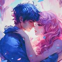 Алмазна мозаїка Аніме. Подорож у світ кохання 30х30 см Strateg HEE16308