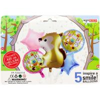 Набір кульок фольгованих Білочка, 5 шт Шартэ TZA-0114