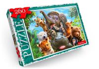 Пазли Забавні тварини, 260 ел Dankotoys C260-12-01,02