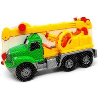Машинка Автокран Магірус (зелена) Colorplast 0503