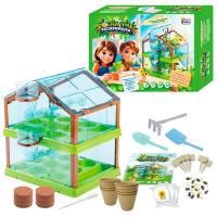 Набір для вирощування рослин Ботанічні експерименти 4FUN Game Club, ґрунт, теплиця, насіння, інструменти Fun Game 18415