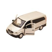 Машинка металева- Mercedes-Benz Vito (асорті сріблястий, чорний1:32) Bburago 18-43028