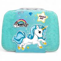 Набір аксесуарів у валізі: парфуми+годинник Принцеса Єдиноріг (МʼЯТНИЙ) MIC 768-51