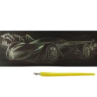 Гравюра панорама Спорткар Dankotoys ГрВ2