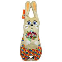 Іграшка-сплюшка Зайчик, бежевий Копиця 00280-921