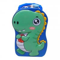 Скарбничка дитяча, металева Діно-сумочка (блакитний) MIC S-288ЛК