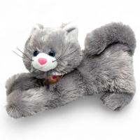Іграшка мʼяка Кіт Кис 30 см (Сірий) Копиця 00073-71