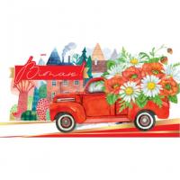 Конверт вітальний (для грошей) 16.5х9х0,5 см Експрес Удачі 0030