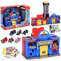 Ігровий набір 2 в 1 Поліцейська ділянка та Пожежна станція MIC SK-757XJB
