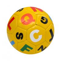 М'яч футбольний Alphabet MS 4833(Yellow) розмір №2, 90 г, у пакеті