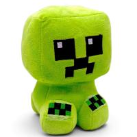 Мʼяка іграшка герой Майнкрафт / MINECRAFT, розмір: 19х11х19 см, ЗЕЛЕНИЙ присоска MIC M20250