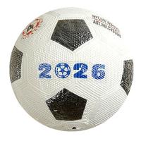 Мʼяч футбольний, гумовий, розмір №4 (чорний) MIC C70346