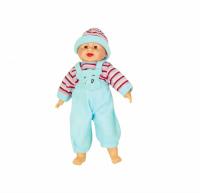 Пупс Реготун, 33 см (блакитний) Малятко X1428-1