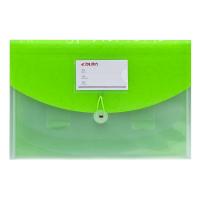 Папка на резинці А4 DL5226 4 відділення Зелений