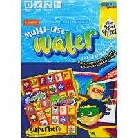 Багаторазова водна розмальовка + лото Superhero (укр) Апельсин НТ-13