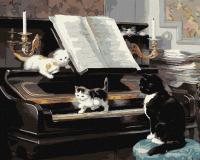 Картина за номерами "Музиканти ©Генрієтта Роннер-Кніп" Ідейка KHO4328 40x50см