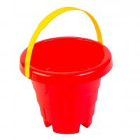 Відерце пластикове Вежа 1 л червоне TIGRES 39629