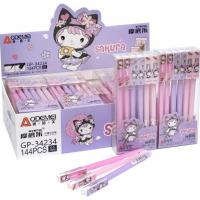 Ручка гелева пиши-стирай Sakura синя (набір 12 шт) MIC 34234