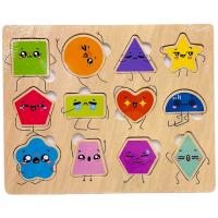 Вкладиші деревʼяні, 22,5х18 см (ГЕОМЕТРИЧНІ ФІГУРИ) MIC C73251