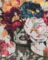 Алмазна мозаїка - Мрійливі півонії ©art_selena_ua Ideyka AMO20046