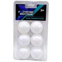 Мʼячі для настільного тенісу (6 шт. на планшетці) МІКС КОЛЬОРІВ MIC TT2630