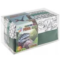 Dinosaur Expedition Пенал-розмальовка з фломастерами Moxy 990194
