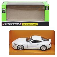 Машинка металева Автопром: Toyota GR Supra, білий Автопром 4357