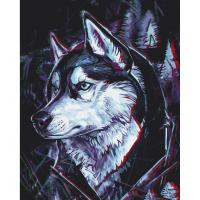 Картина за номерами Друг Хаскі 40х50 см Art Craft 11674-AC