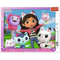 Пазли (25 ел, рамкові) Познайомтеся з Габі Trefl 31415