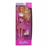 Лялька вагітна Fashion (білявка ; сукня з котиком) MIC SH196A-1