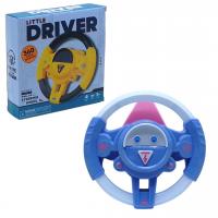 Кермо музичне Little Driver (синій) MIC LH1706