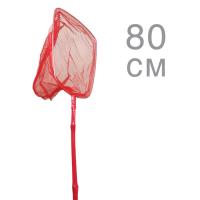 Сачок бамбуковий прямокутний, червоний (80 см) MiC SA-1704