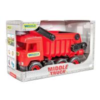 Самоскид Middle truck (червоний) Wader 39486