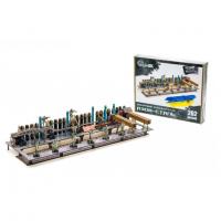 3D конструктор з дерева Азов-сталь, 262 дет. PuzzleOk 26200