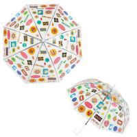 Дитяча парасолька-тростина, прозора, 92 см MIC C54913