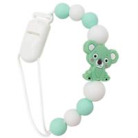 Силіконовий ланцюжок для пустушки Коала, мʼятна Mega Toys №0521
