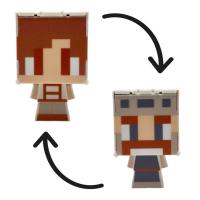 Герой-трансформер Майнкрафт/MINECRAFT (вид 1) в коробці MIC A111/2/3/4/5/6/8/9