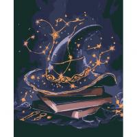 Картина по номерах з фарбами металік Школа магії 40x50 см Riviera Blanca RB-1080