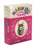 Набір для в'язання М'яка іграшка: Сова Умняшка ВК-002