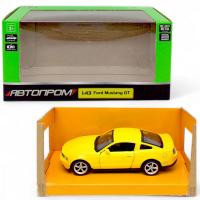 Машинка Автопром: Ford Mustang GT ЖОВТА Автопром 4301