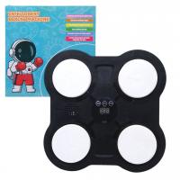 Бокс електронний, дитячий, музика, світло, Bluetooth (чорний) MIC Boxing-K